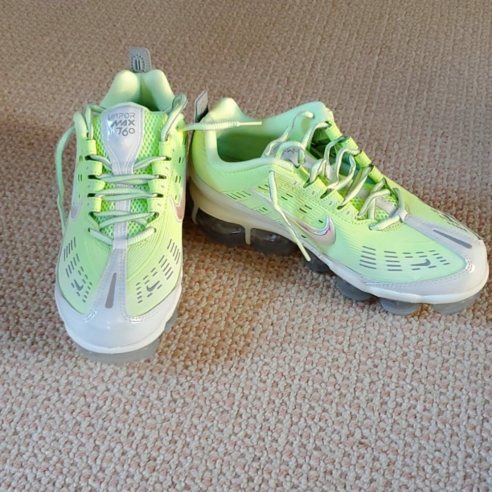 Nike Vapormax 360 athletic shoes.
